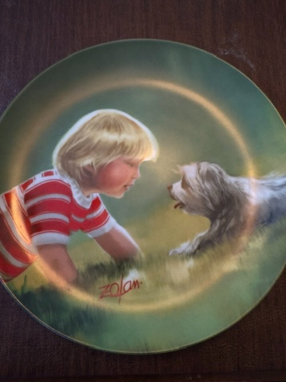 Pemberton & Oakes collector's plate